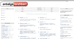 Desktop Screenshot of antalyaisrehberi.com
